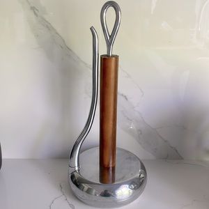 Nambe paper towel holder